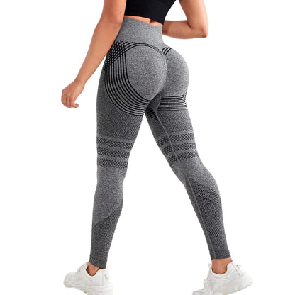 Elevate Your Workout with Women's High Waist 3D Compression Leggings - Cellulite Slimming and Booty Lifting!