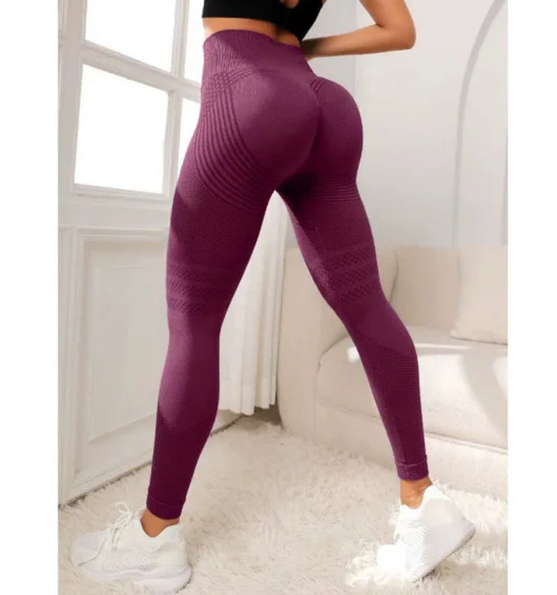 Women'S Cellulite 3D Leggings, High Waisted Butt Lifting Tummy Training Control, anti Cellulite Legging for Gym Workout Yoga